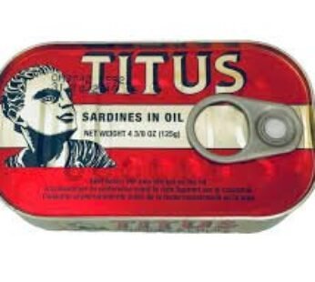 TITUS SARDINES 125G