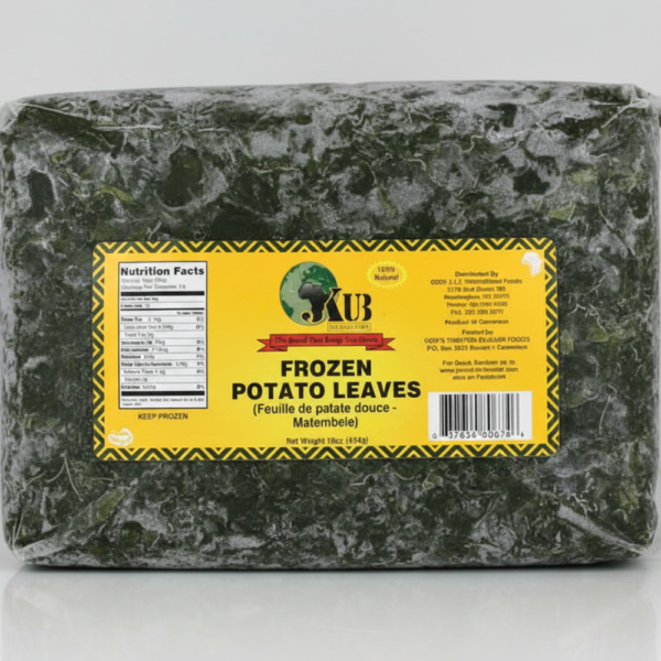 Frozen Potato Leaves