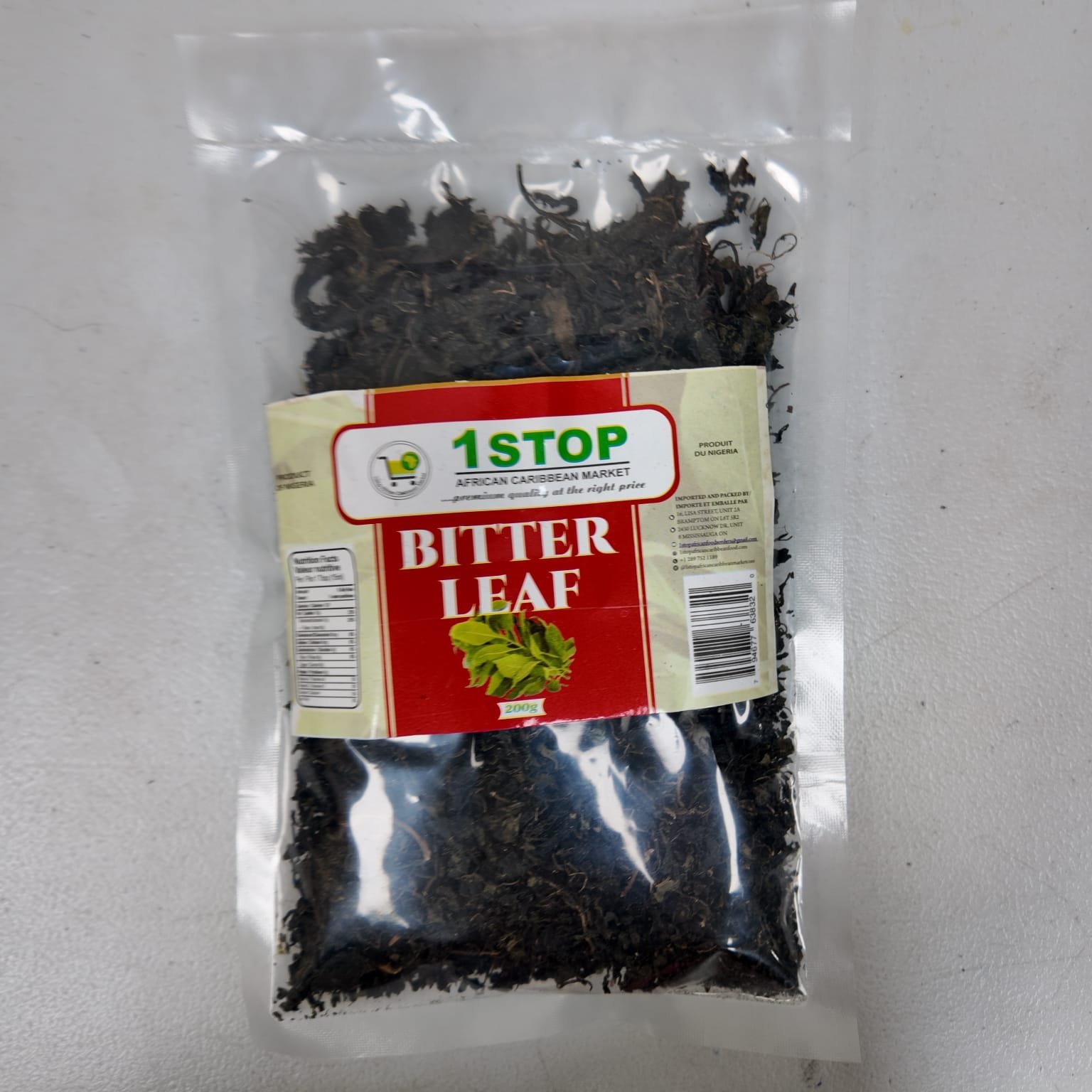 Dried Bitter Leaf